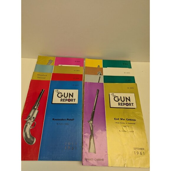 Vintage The Gun Report Magazine Lot Of 8 - 1961 Partial YEAR - Picture 2 of 16